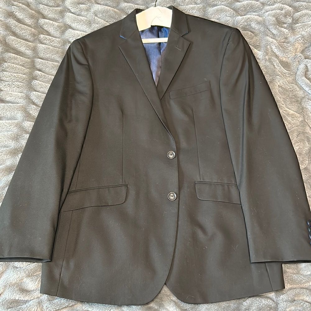 2 - Piece Black Suit Jacket and Pants